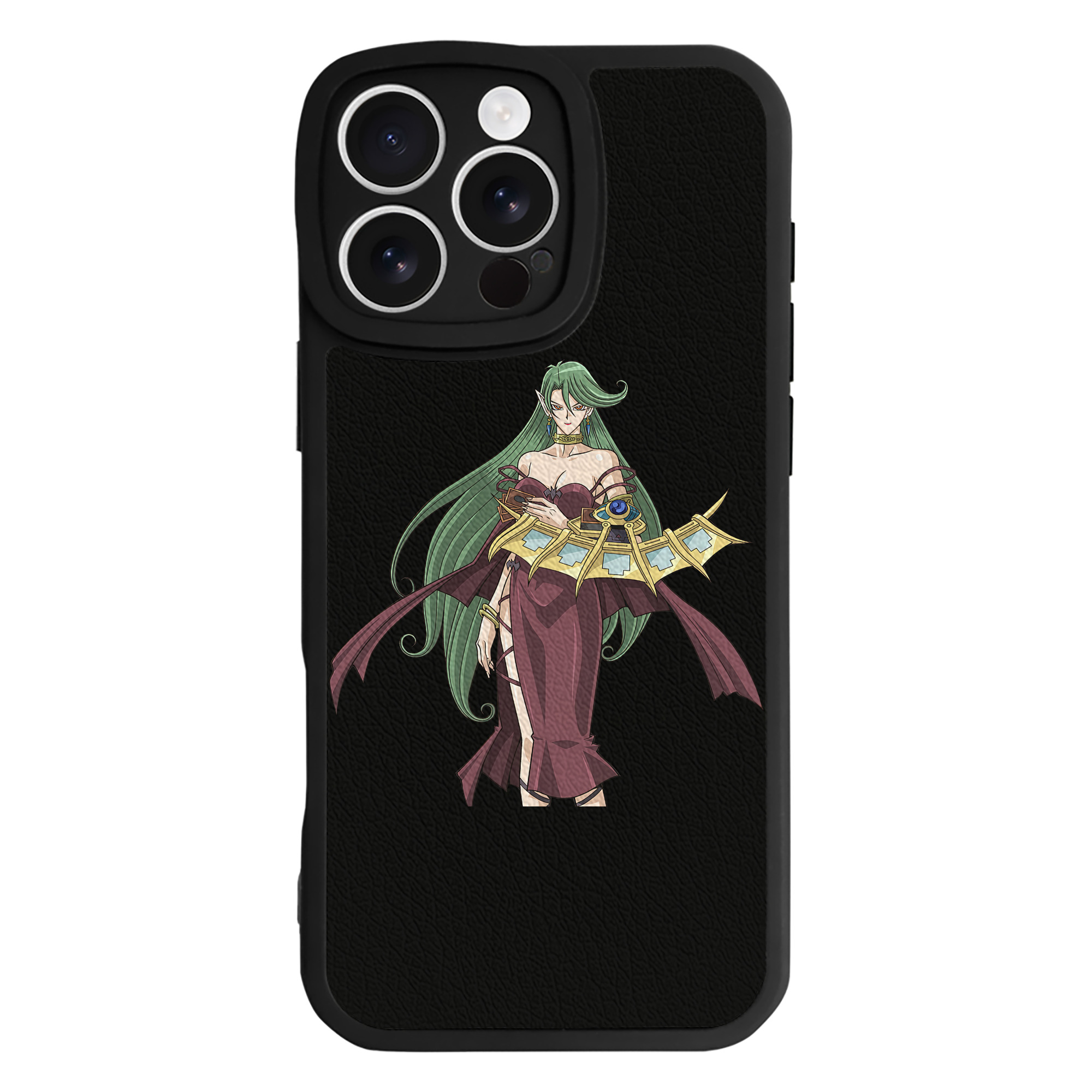 遊☆戯☆王 Yu-Gi-Oh! 【iPhone 16シリーズ対応】シリコンスマホケース（レザー調） 材質：シリコン
